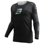 Polera moto Shot Aerolite Space Black Motocross Enduro
