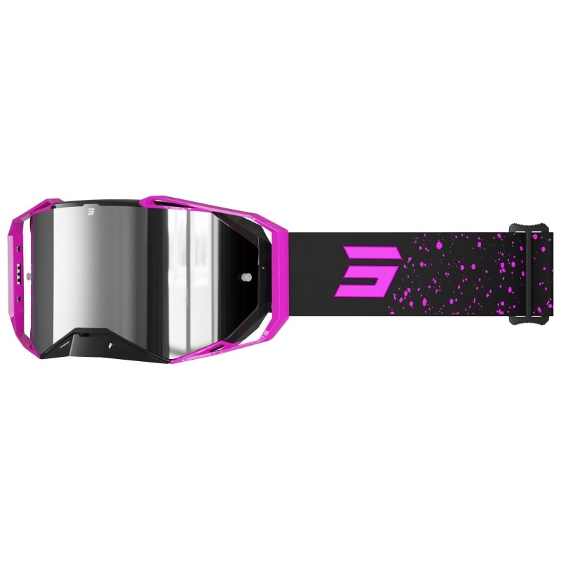 Antiparras moto Shot Lite Mist Pink Glossy Motocross Enduro