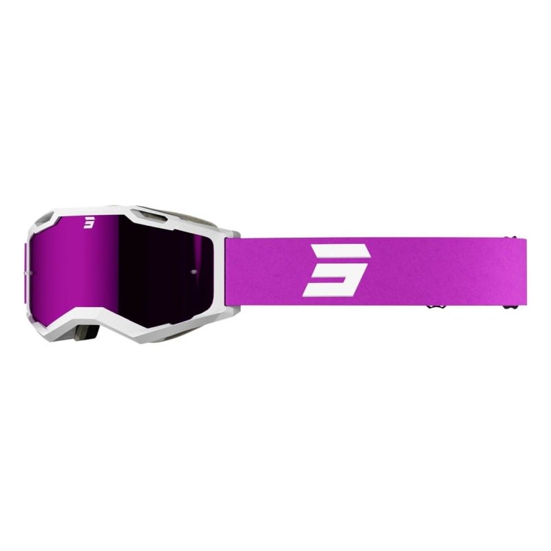 Antiparras moto Shot Iris 2.0 Tech Purple Glossy Motocross Enduro
