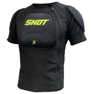 Jofa Shot Airlight Kid Black Neon Yelllow Peto Motocross Enduro niño