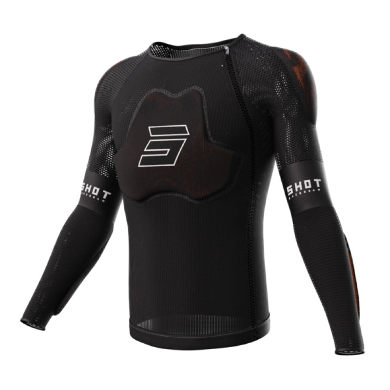 Jofa moto Shot Vest Race D3O Black Motocross Enduro