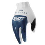 Guantes moto Shot Race Kid Evo Petrol Blue Motocross Enduro niño