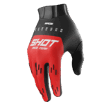 Guantes moto Shot Race Kid Evo Red Motocross Enduro niño