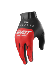 Guantes moto Shot Race Kid Evo Red Motocross Enduro niño