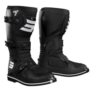 Botas moto Shot Race 2 Kid Black Motocross Enduro para niño
