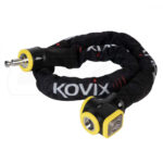 Cadena con Eslabón Reforzado y alarma Kovix 10MM X 120CM