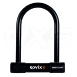 Candado u Kovix Acero 16MM con alarma 120DB para moto Ulock KTL16-210BK Waterproof