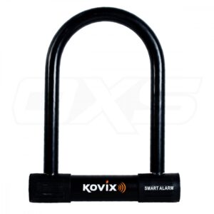 Candado u Kovix Acero 16MM con alarma 120DB para moto Ulock KTL16-210BK Waterproof