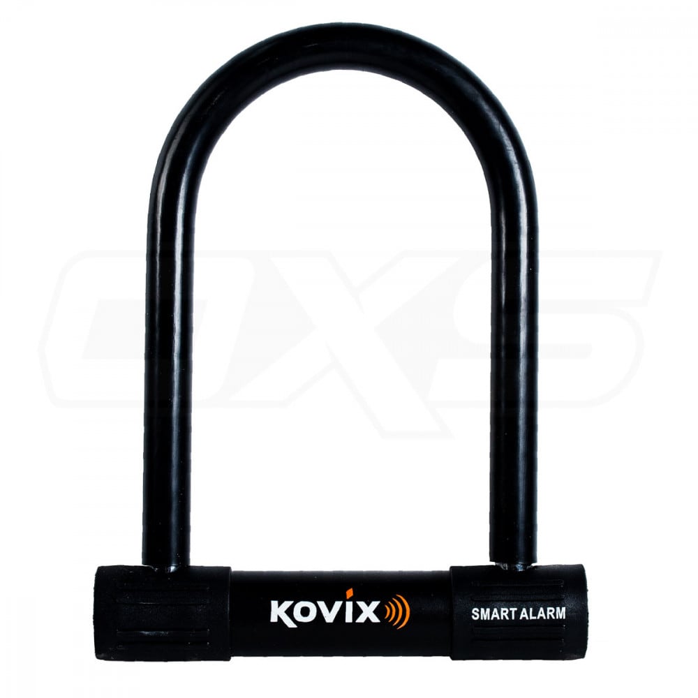 Candado u Kovix Acero 16MM con alarma 120DB para moto Ulock KTL16-210BK Waterproof