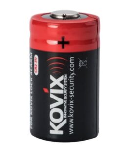 Bateria de Litio Repuesto Kovix para Candado con alarma