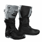 Botas moto Shot Race 6 Black Grey Chrome Motocross Enduro