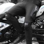 Calza Elasticada con Protecciones Jiaspeed para moto Enduro MX Mtb