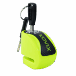 Candado disco moto Kovix KNN1 Verde Fluor Pin 6MM Aleacion Acero