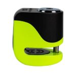 Candado disco moto Kovix con alarma KS6 Verde Fluor