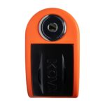 Candado disco moto Kovix con alarma KT6-FO Naranjo