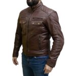 Chaqueta para moto Armad Gear Neon Cuero