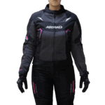 Chaqueta moto Armad 2042 Negro Gris mujer