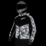 Chaqueta para moto Ones Again SJ02 Camo reflectante 4 estaciones