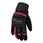 Guantes para moto Armad Gear Lilly Fucsia Mujertouch Protecciones