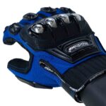 Guantes moto Madbike MAD10B con Protecciones Azul