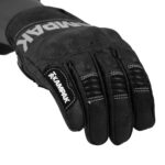 Guantes moto Madbike Kampak Protecciones Touch Negro