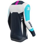 Polera moto Shot Aerolite Sprint Blue Motocross Enduro