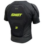 Jofa Shot Airlight Kid Black Neon Yelllow Peto Motocross Enduro niño