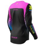 Polera moto Shot Draw Kid Block Pink Motocross Enduro niño