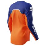 Polera moto Shot Draw Kid Daytona Orange Motocross Enduro niño