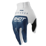 Guantes moto Shot Race Kid Evo Petrol Blue Motocross Enduro niño