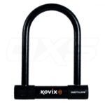 Candado u Kovix Acero 16MM con alarma 120DB para moto Ulock KTL16-210BK Waterproof